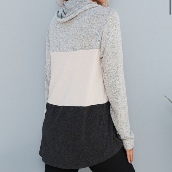 Cowl Neck Pullover - Picture 3 of 3